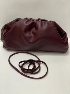 Новая женская сумка Bottega Veneta бордовая