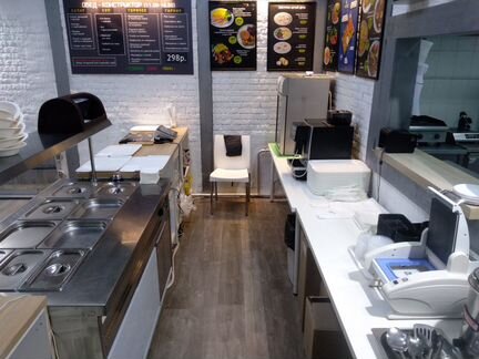 Продается кафе в крупном бизнес-центре класса B