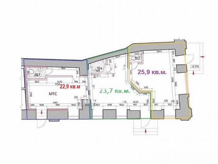 Сдам торговое помещение, 23.7 м²