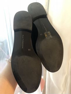 Чёрные лакированные лофферы Эконика