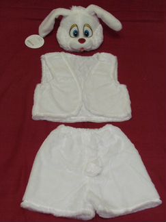 Новый костюм Зайчик Белый Заяц Зайчонок Зайка