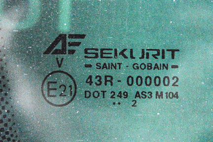 Боковое стекло левое VW Sharan 2000-2006