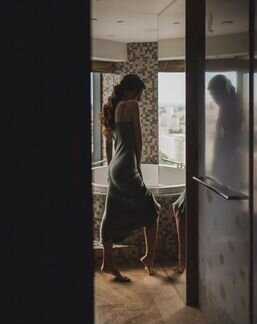 Платье в бельевом стиле