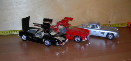 Модель авто Mersedes-Benz 300SL N2 М 1/24