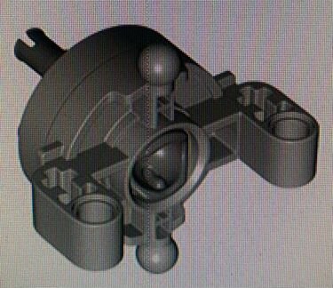 Lego ступица 46490